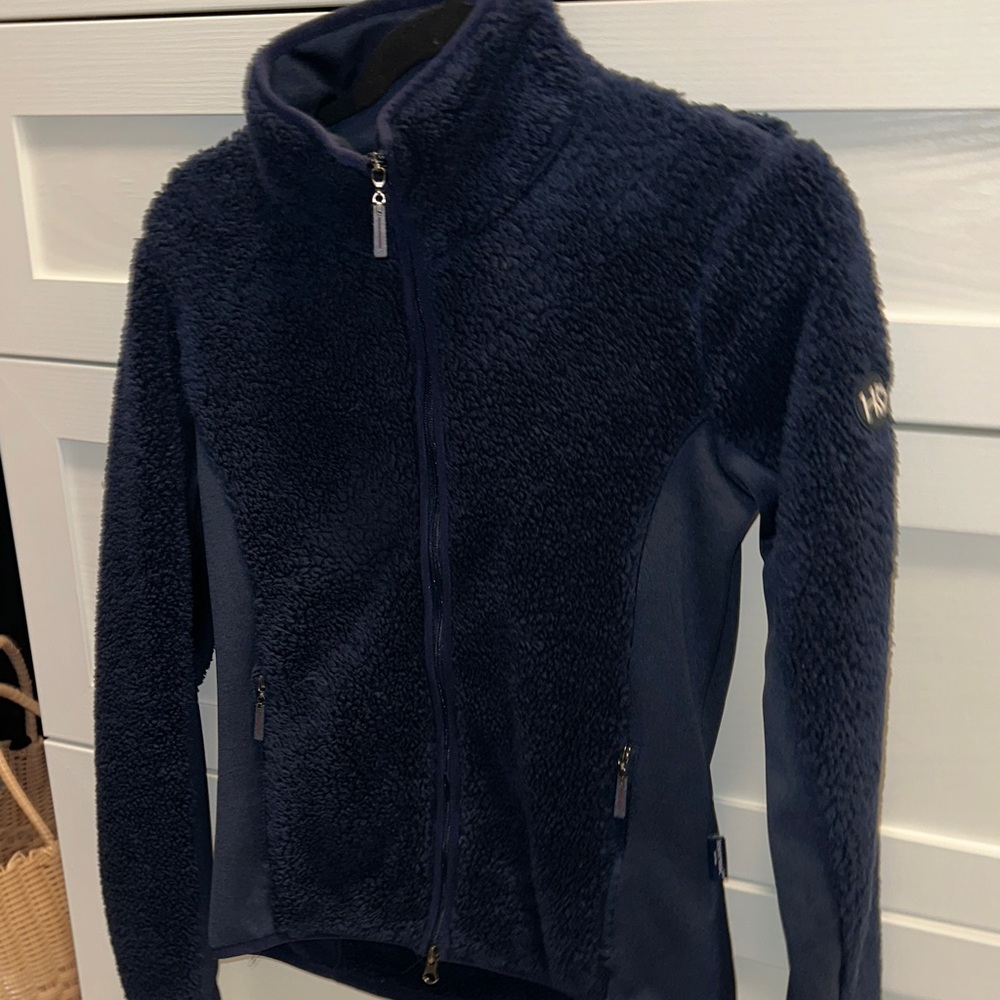 Navy Fleece Women's Jacket